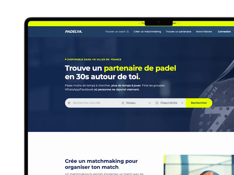 Aperçu de la solution PADELYA